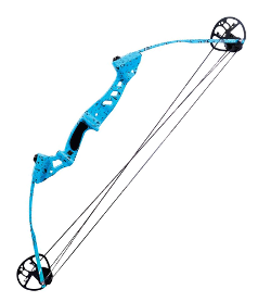Barracuda compound bow in AquaFlage camouflage