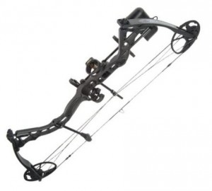 Image of the Infinite Edge compound bow by Diamond in BlackOps finish