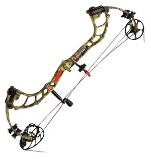 Prophecy bow by PSE in Mossy Oak Break-Up Infinity finish